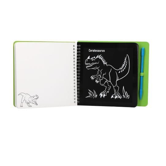 Dino World  Mini Magic-Scratch Book