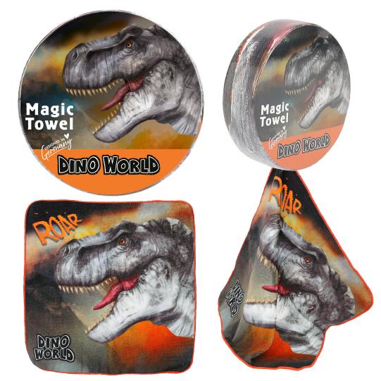 Dino World Magic Towel Assortment