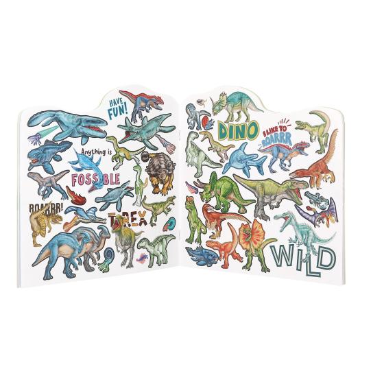 Dino World Colouring Book