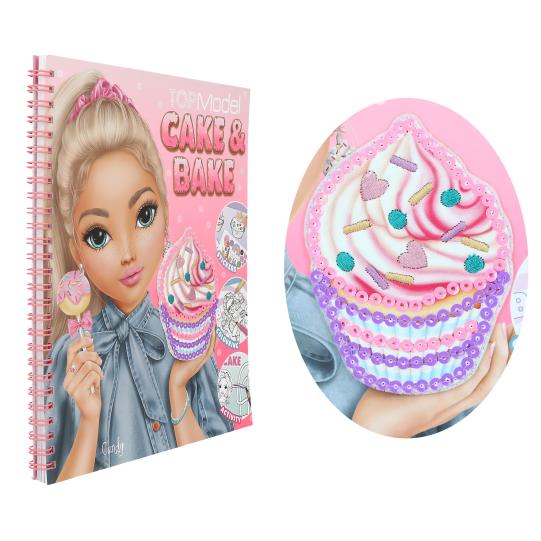 TOPModel Cake & Bake Colouring Book