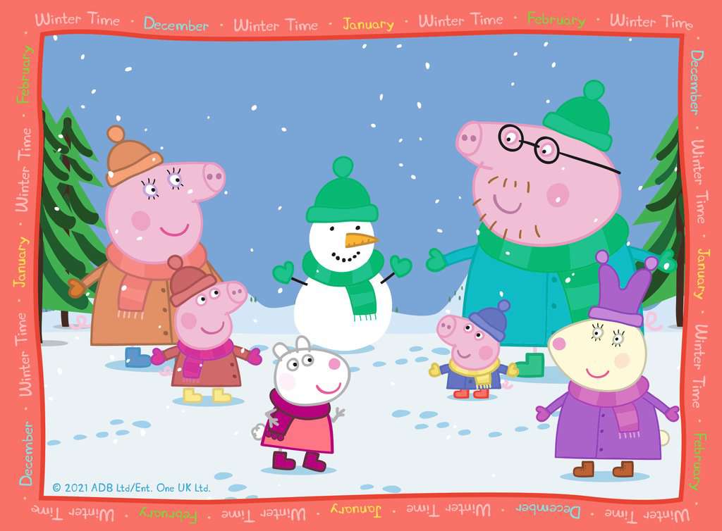 Peppa Pig Four Seasons 4 in a Box Puzzle