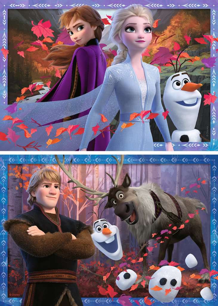 Frozen 2 - 2x24pc Puzzle