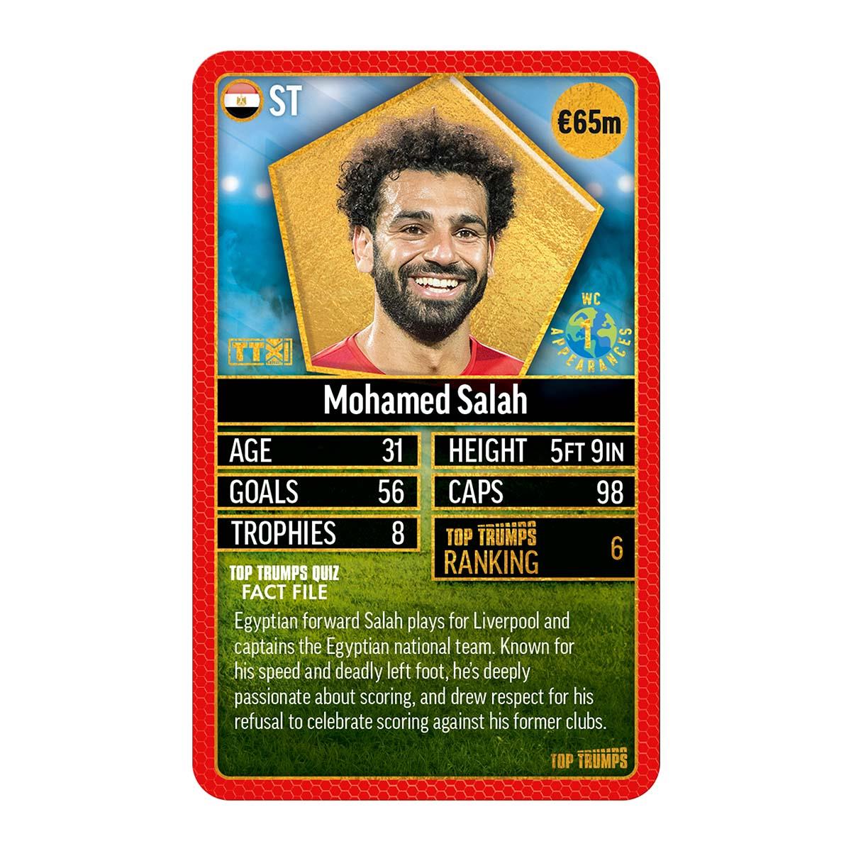 World Football Stars Top 200 Top Trumps Pack 4