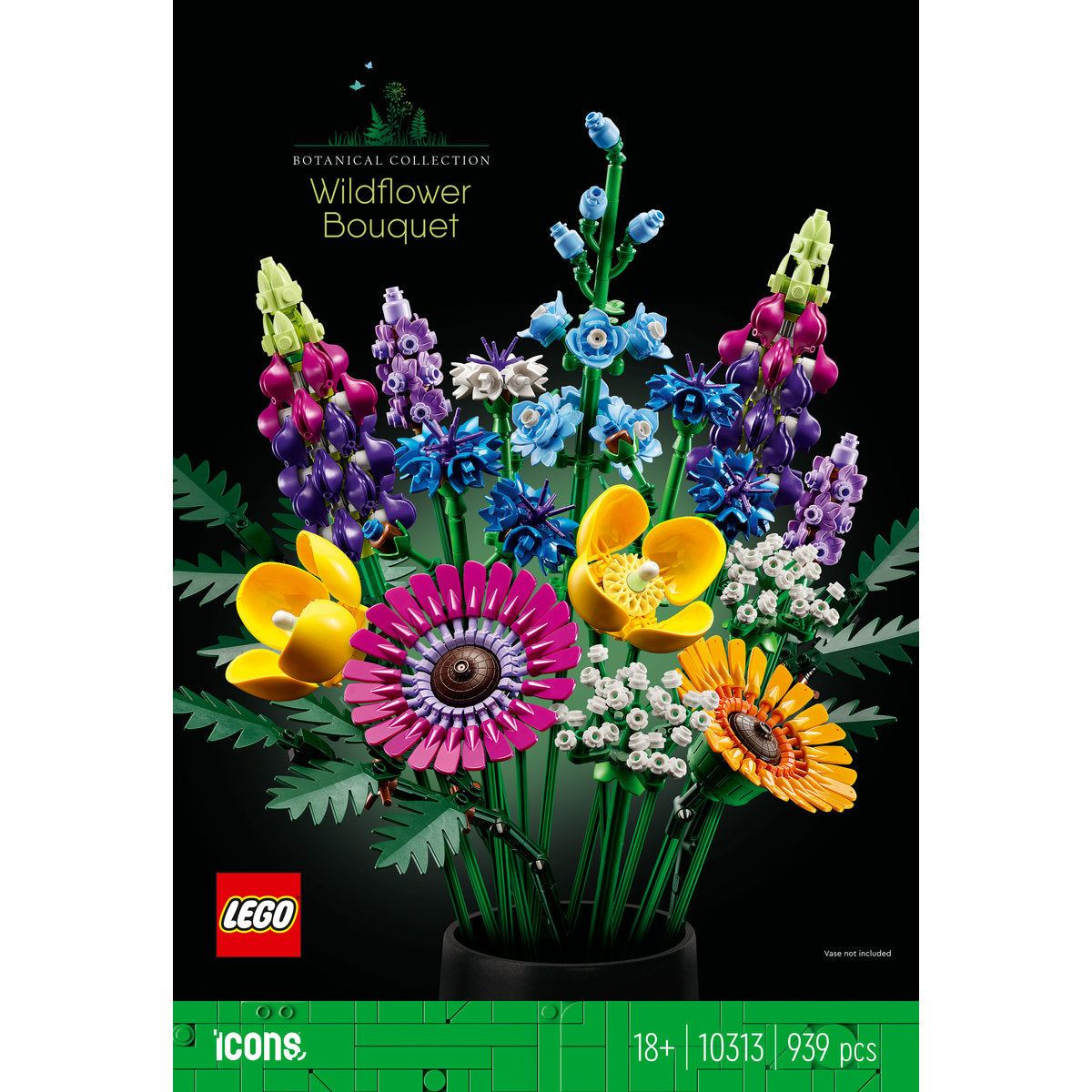 LEGO Icons Wildflower Bouquet 10313 - Moons Toystore