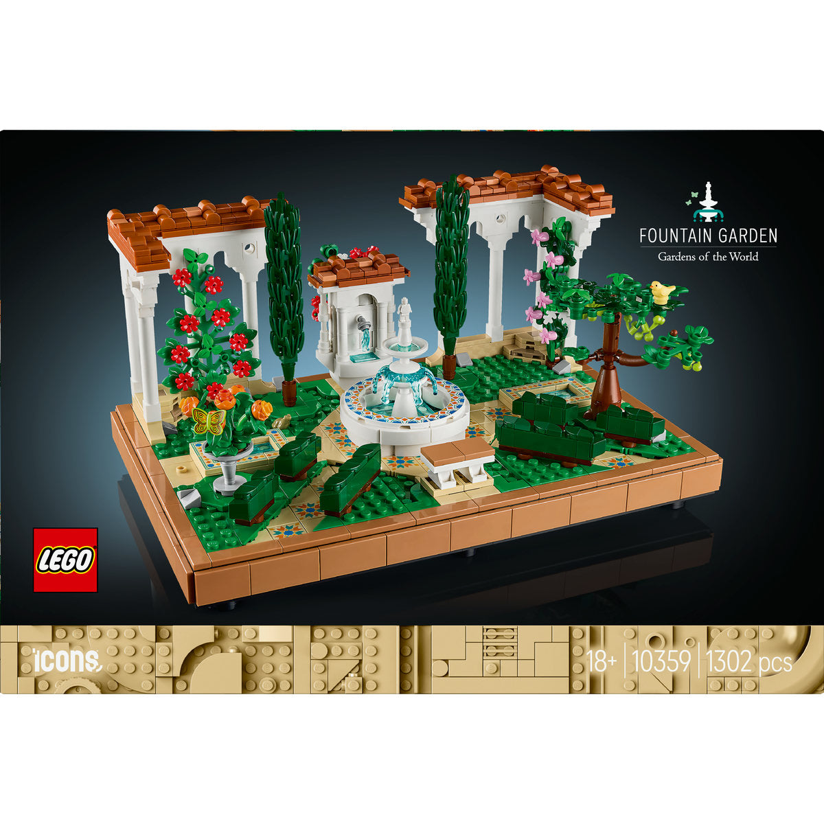 LEGO Fountain Garden 10359