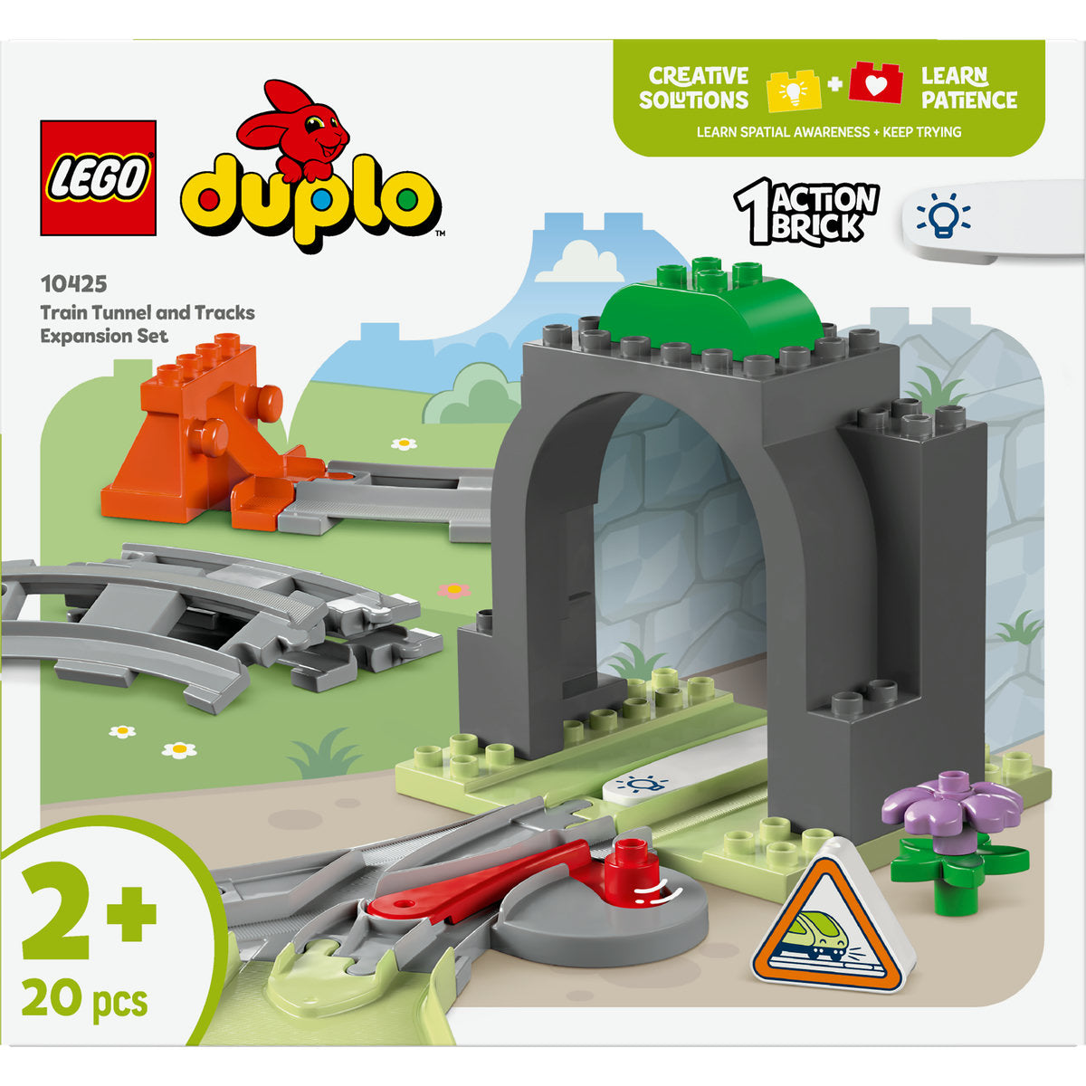 LEGO DUPLO Train Tunnel and Tracks Expansion Set 10425