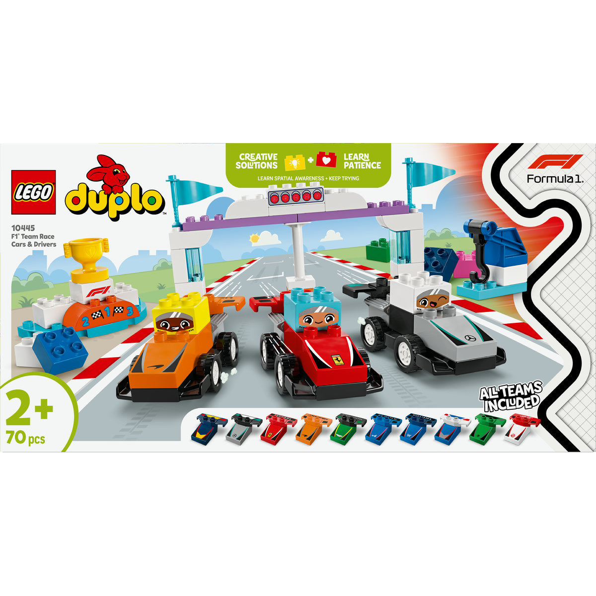 LEGO F1® Team Race Cars & Drivers 10445