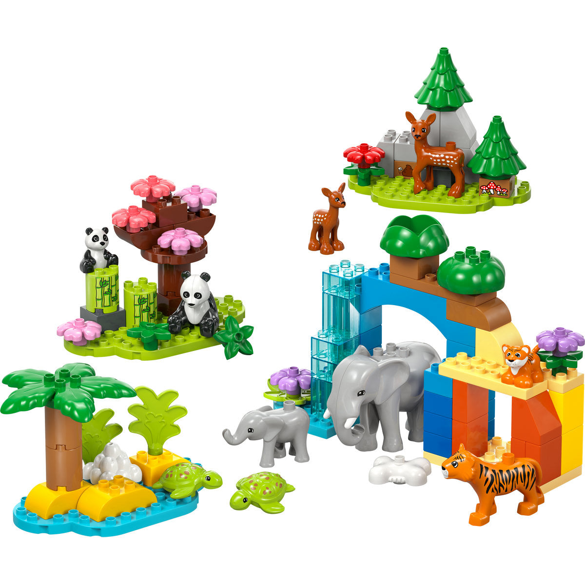 LEGO DUPLO 3in1 Wild Animal Families Toy Set 10446