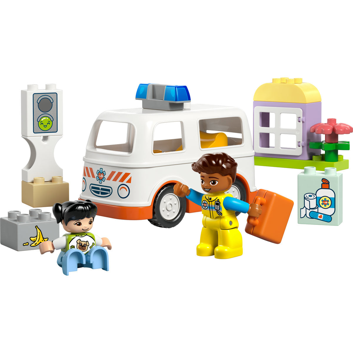 LEGO DUPLO Ambulance & Driver Educational Toys 10447