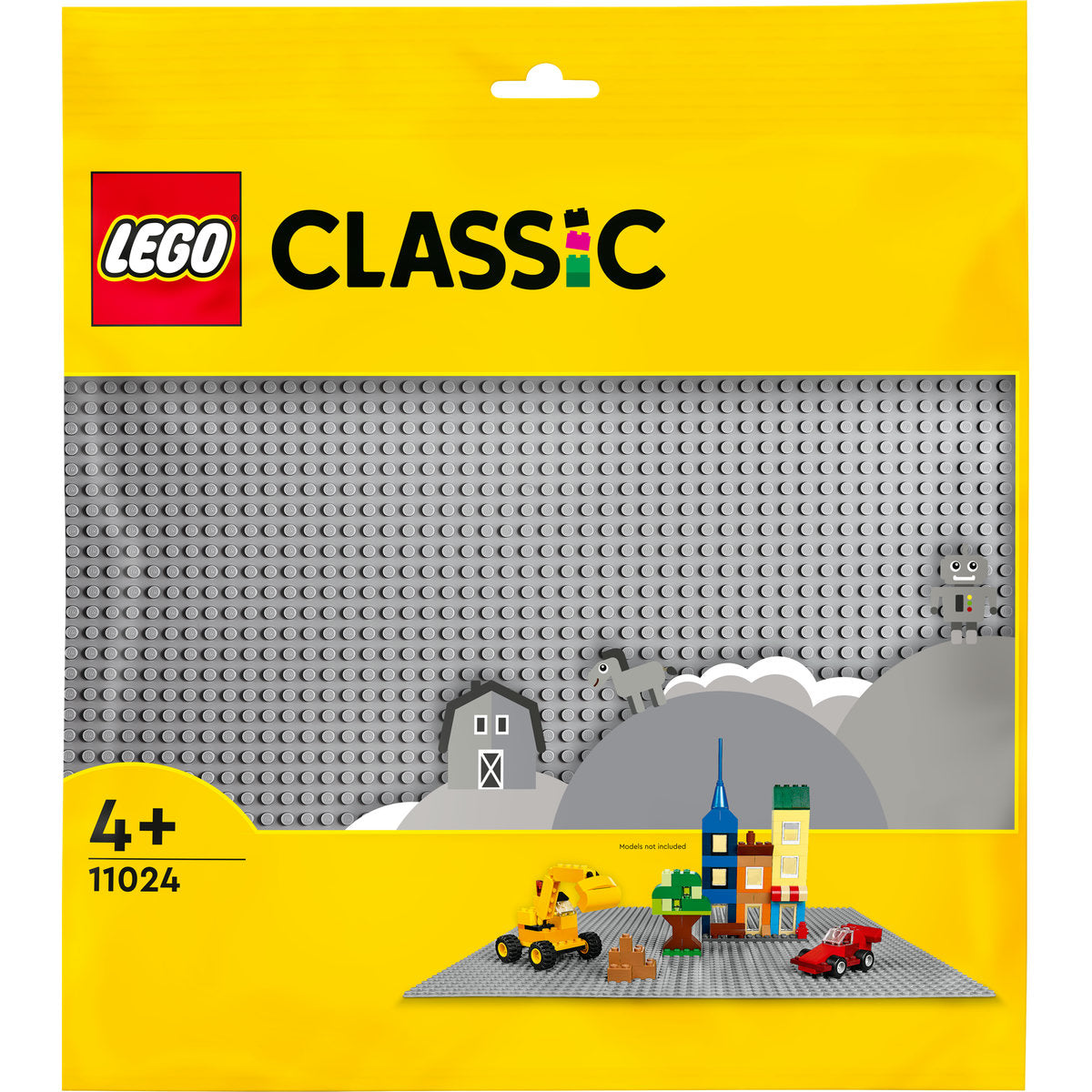 LEGO Classic Grey Baseplate 11024