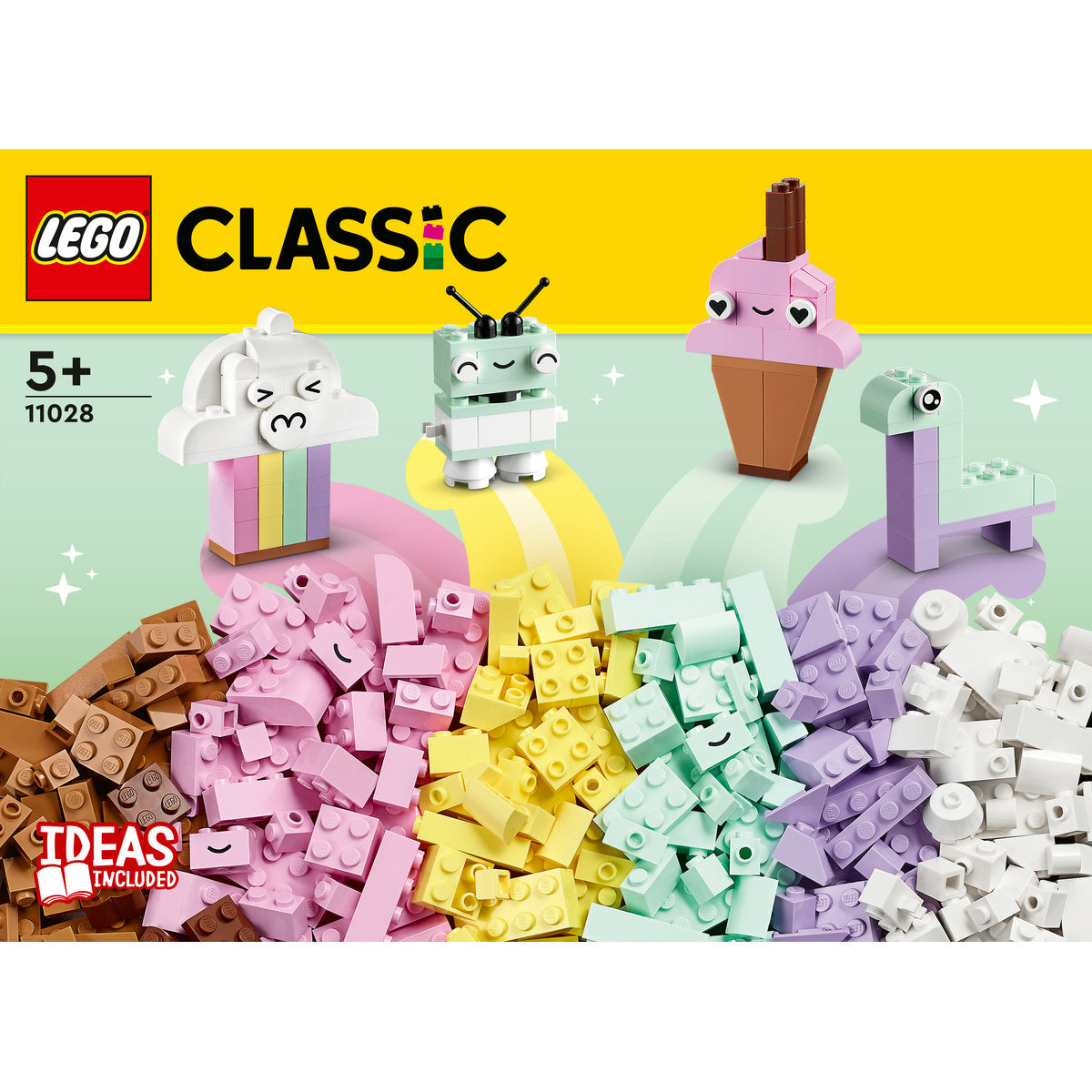 LEGO Classic Creative Pastel Fun Building Toys 11028