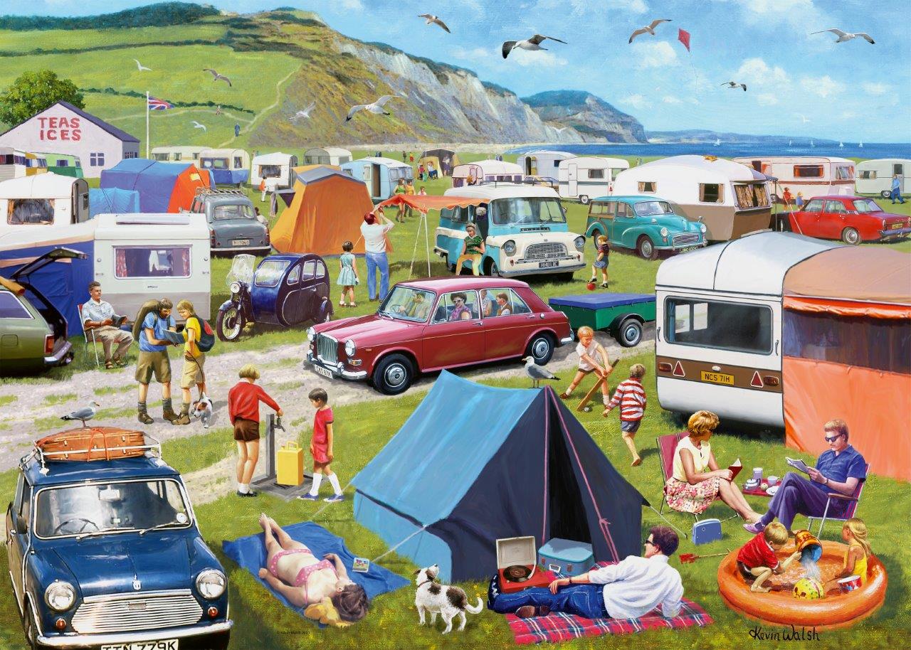 Camping & Caravanning 1000pc puzzle