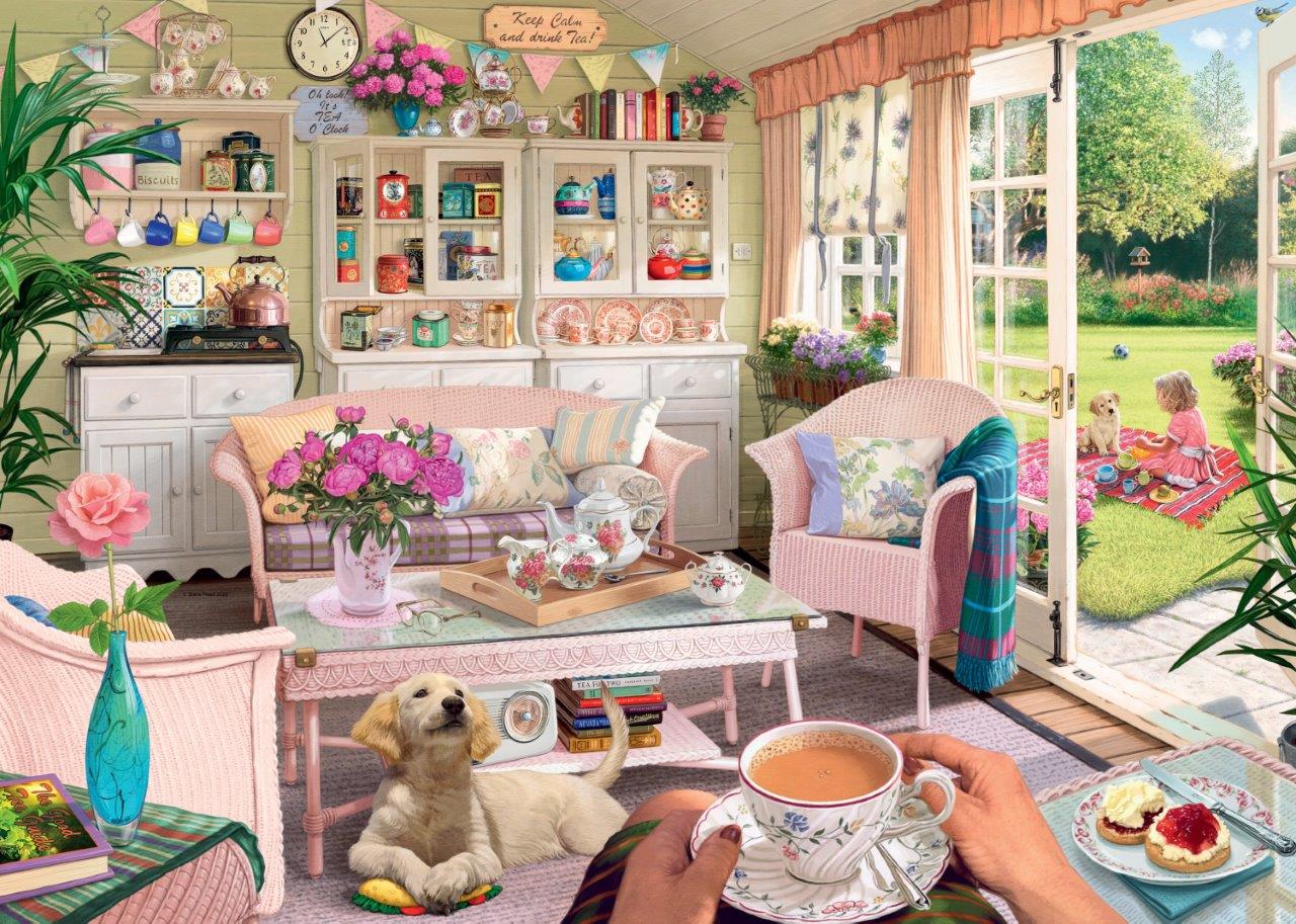 The Tea Shed 1000pc puzzle