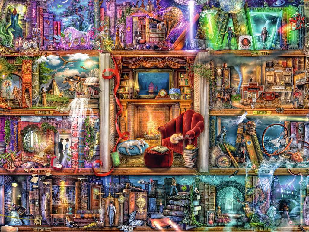 The Grand Library 1500pc Puzzle