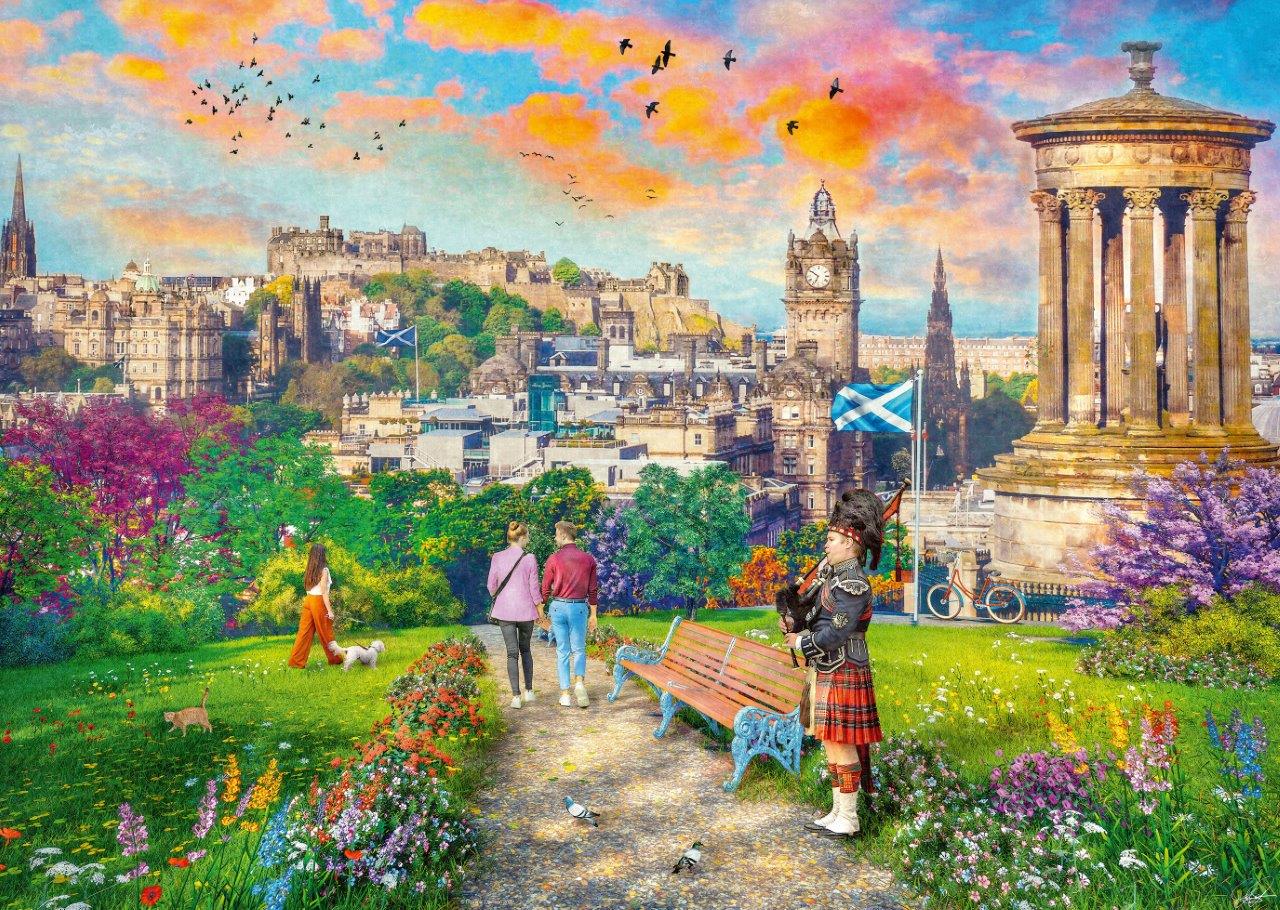 Edinburgh Romance 1000pc puzzle