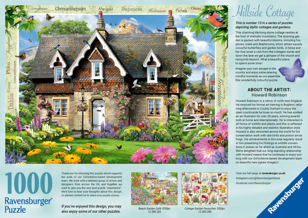 Hillside Cottage 1000pc puzzle