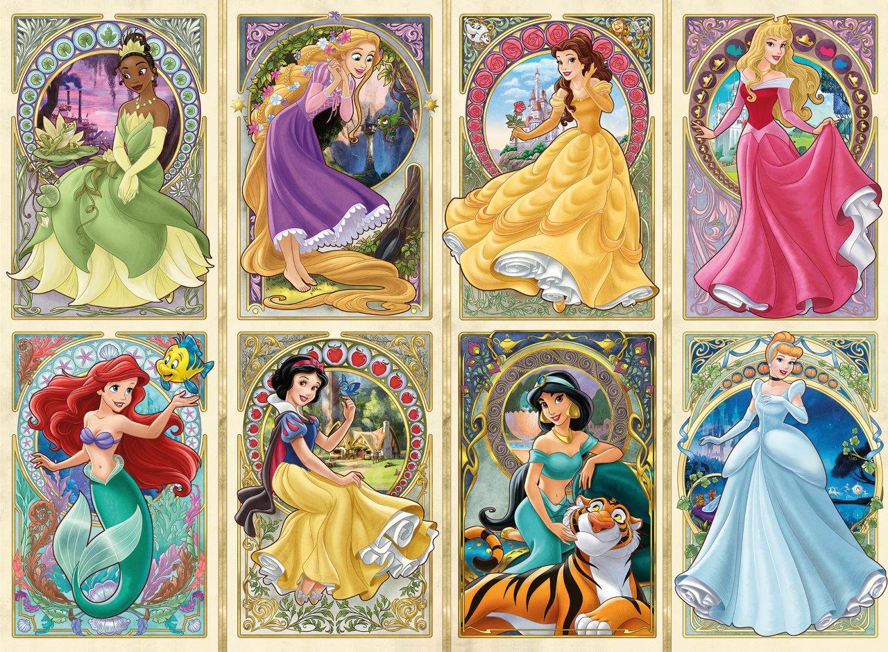 Art Nouveau Princess 1000pc puzzle