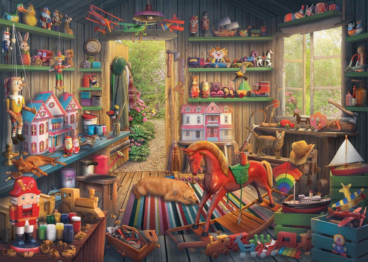 Nostalgic Toys 1000pc puzzle