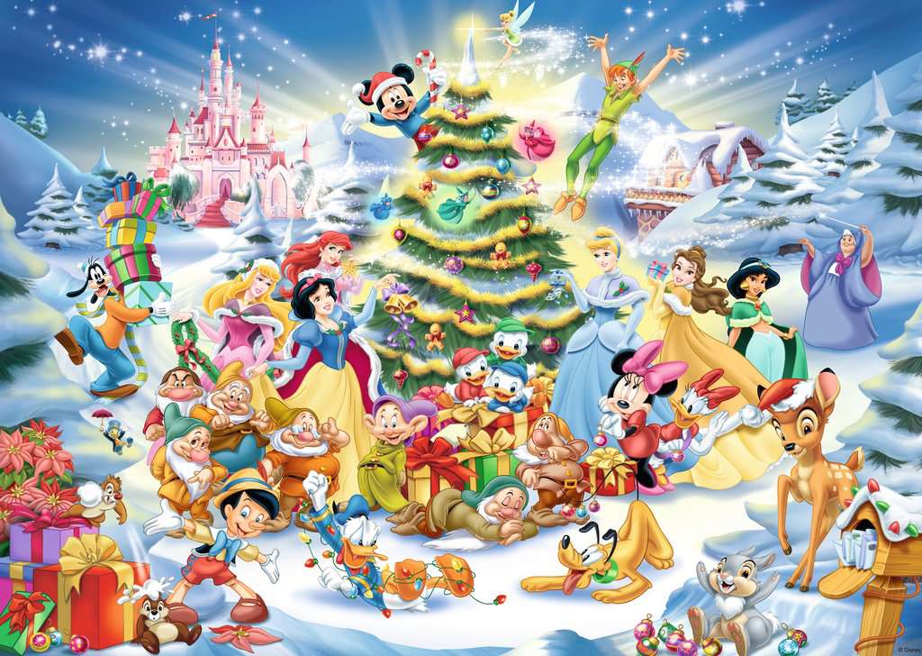 Disney Christmas Eve 1000Pc Puzzle