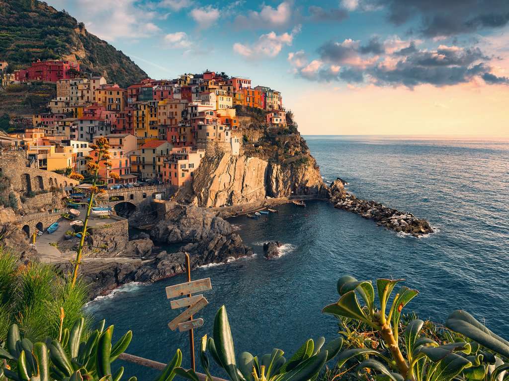 Cinque Terre viewpoint 1500pc Puzzle