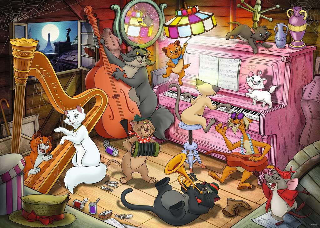 The Aristocats 1000pc Puzzle