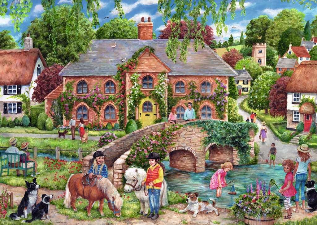 Village Life 1000pc