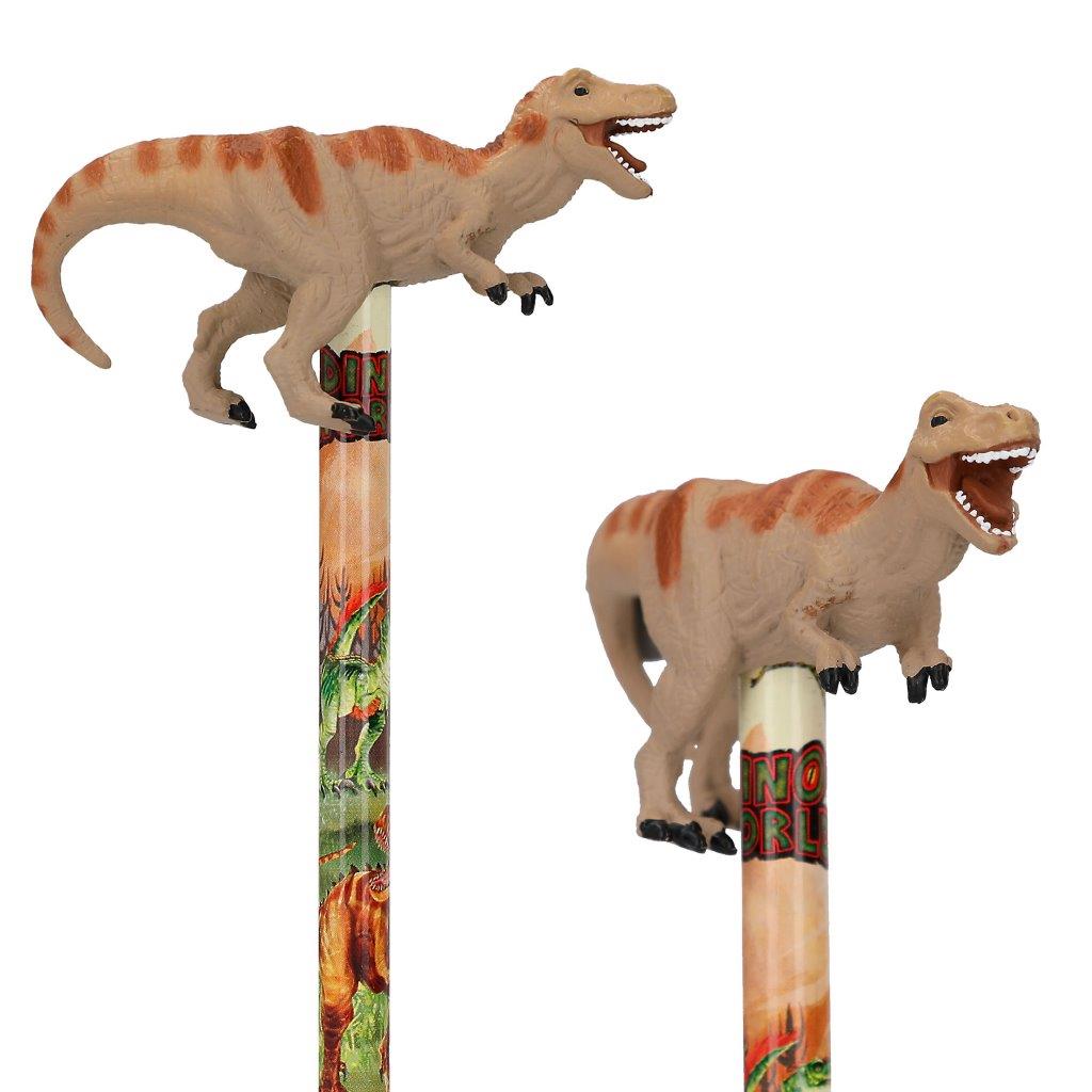 Dino World Pencil with Dino topper Assortment