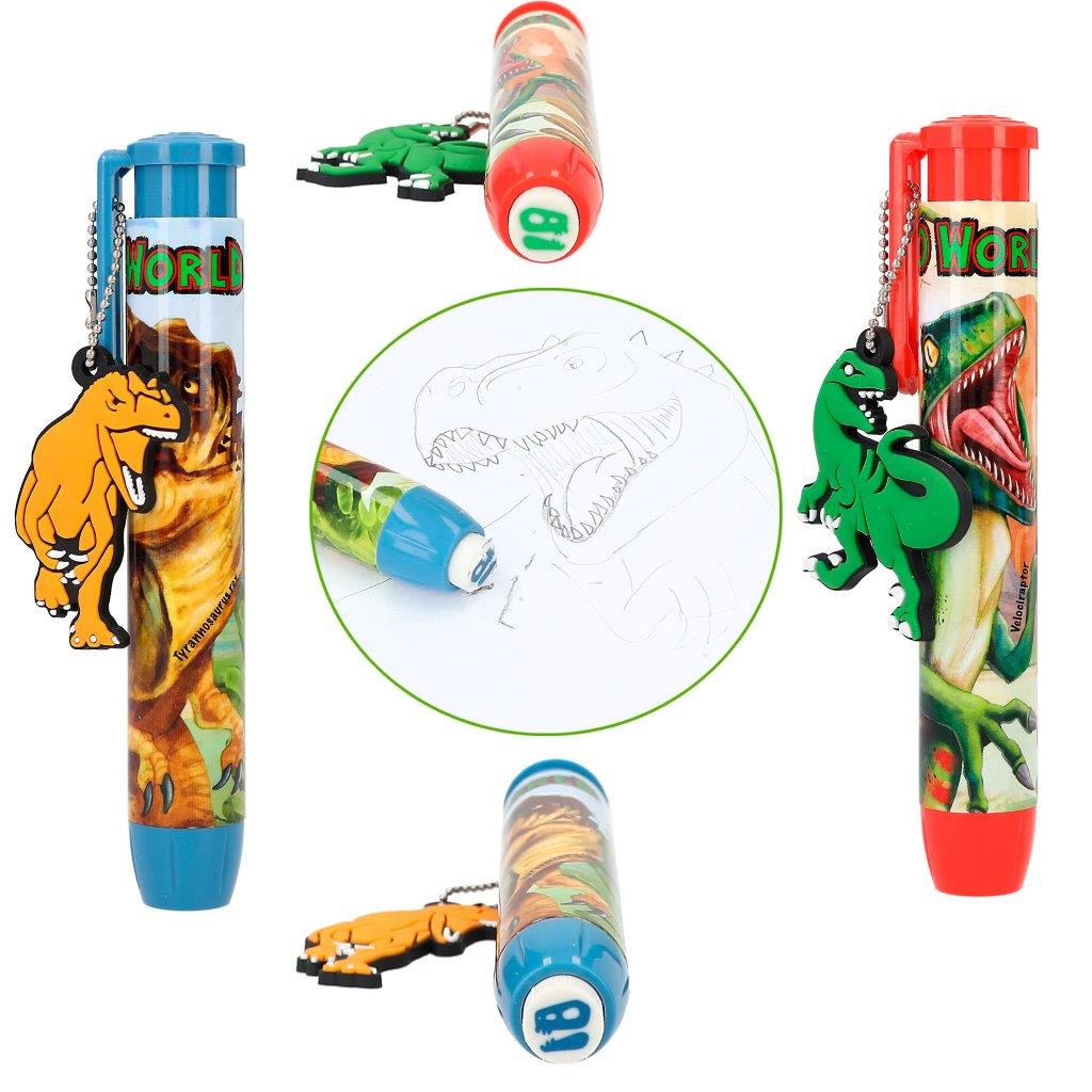 Dino World Mechanical Eraser