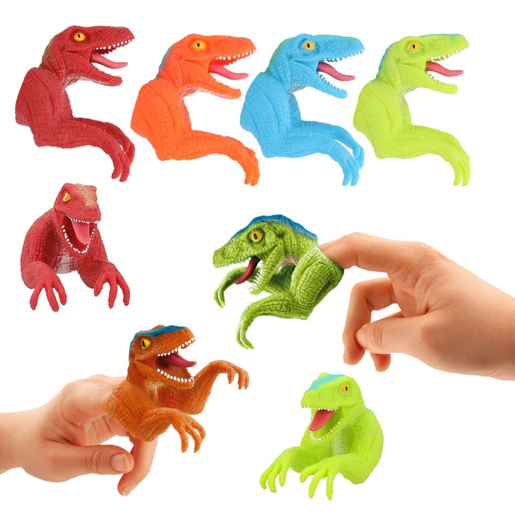 Dino World Finger Puppets Assortment