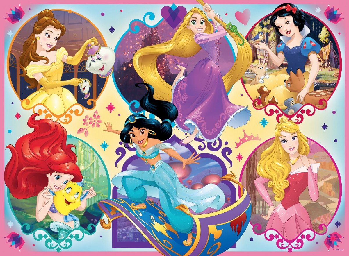 Disney Princess Be strong, Be you, 100pc XXL