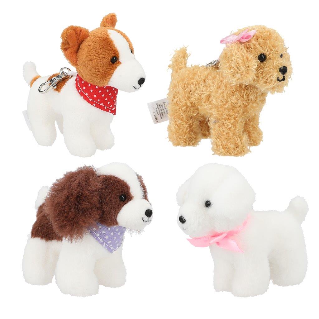 TOPModel Plush Dog Pendants Assortment