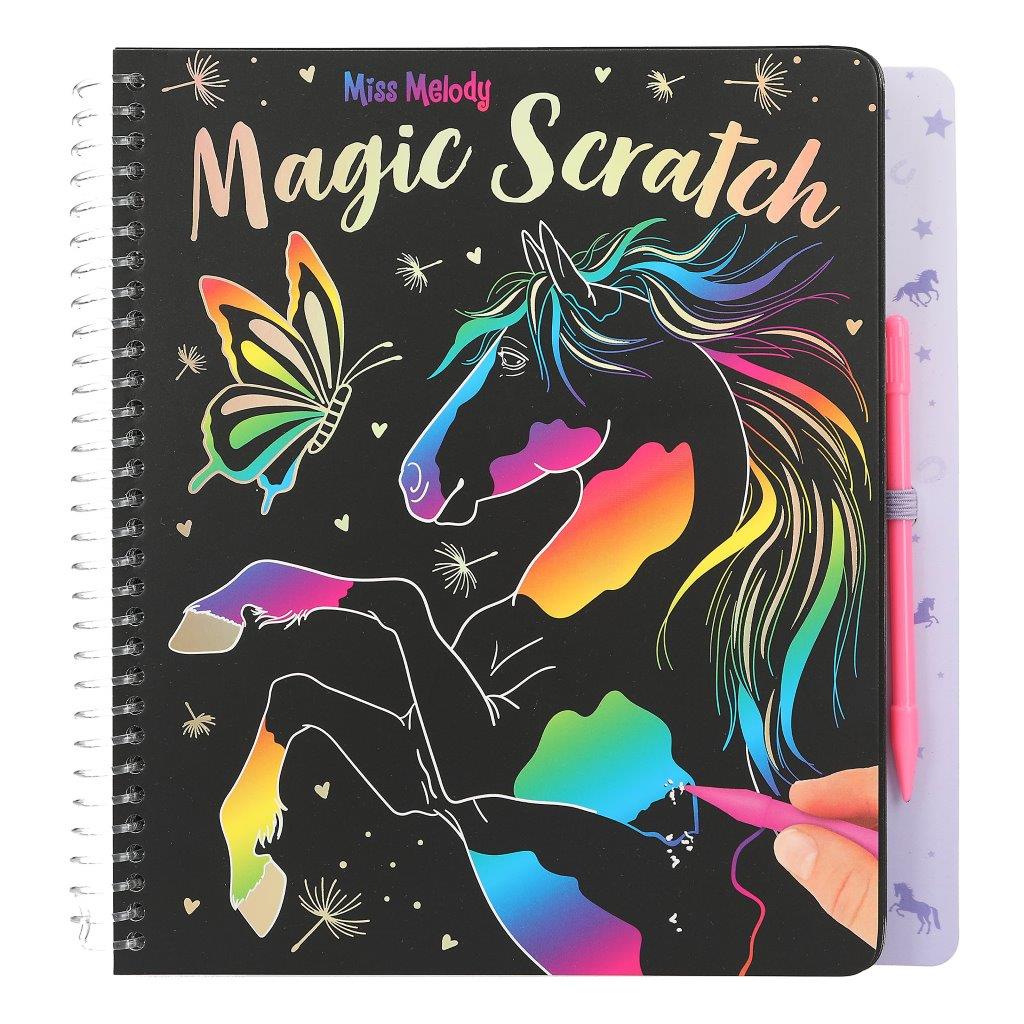 Miss Melody Magic Scratch Book