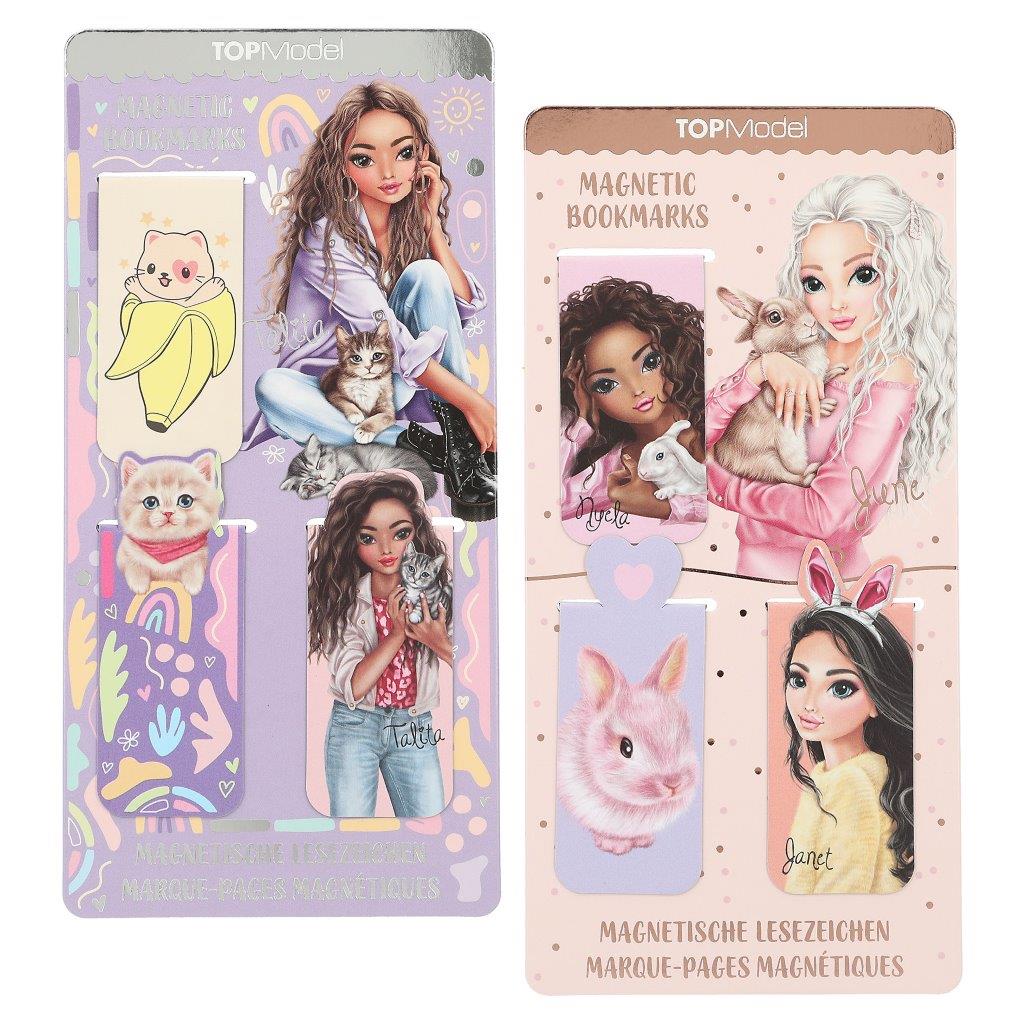 TOPModel Magnetic Bookmarks Assortment