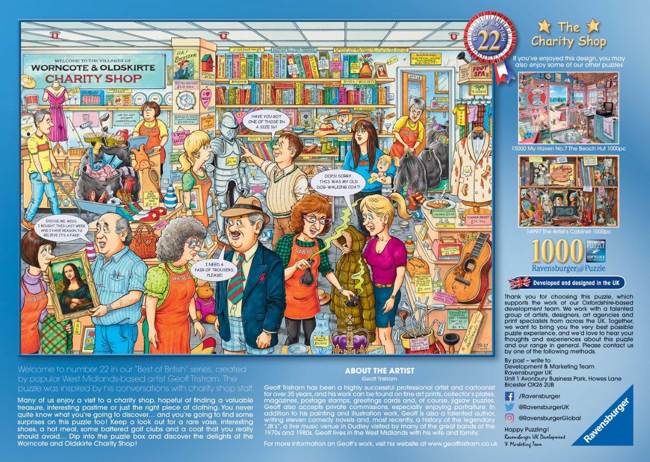 Best of British - The Charity Shop, 1000pc