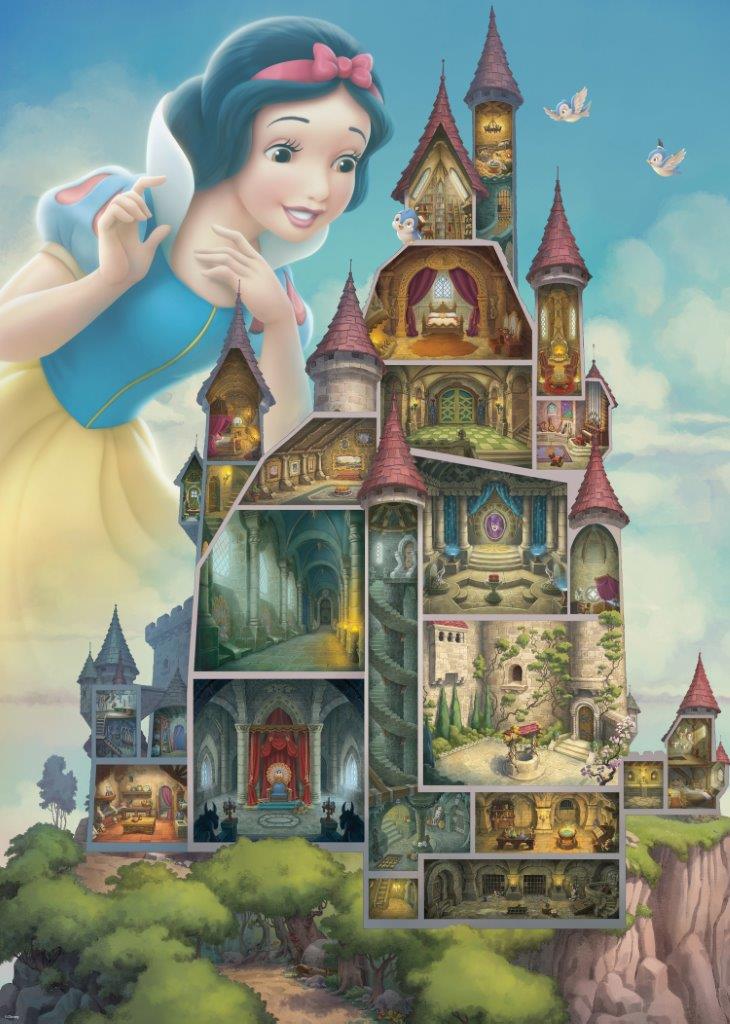 Disney Snow White Castle 1000pc puzzle