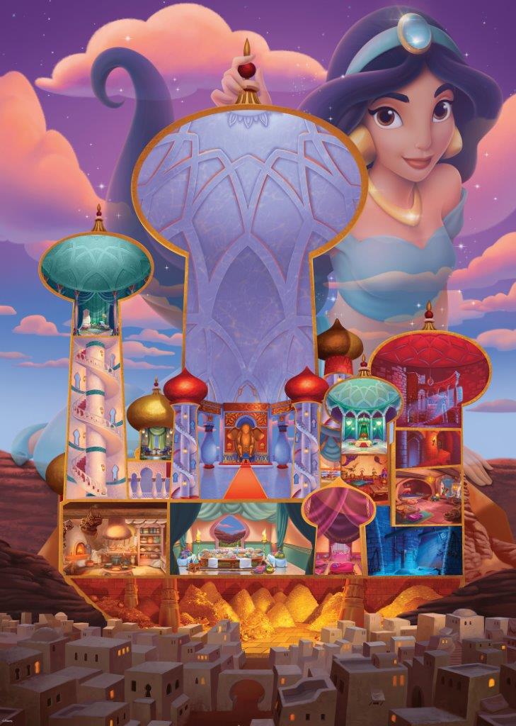 Disney Jasmine Castle 1000pc puzzle