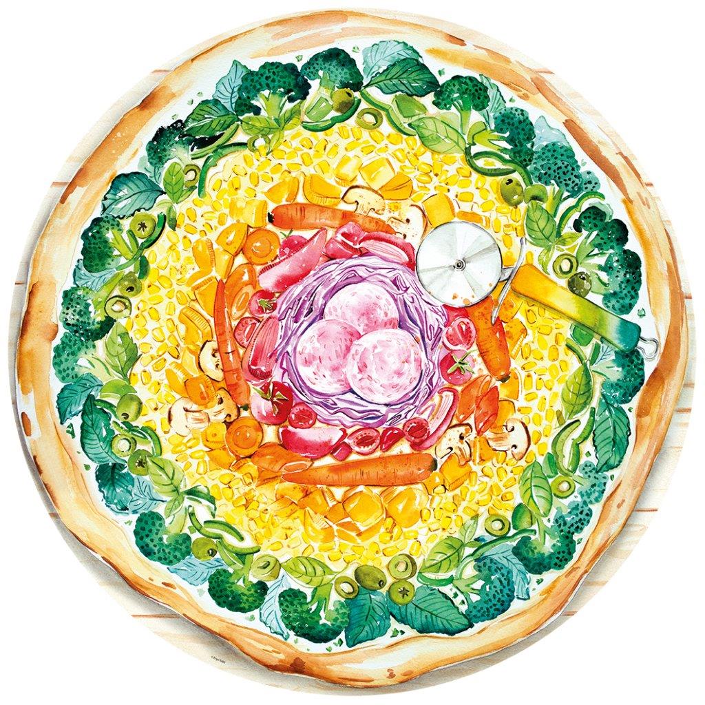 Circle of Colours - Pizza, 500pc