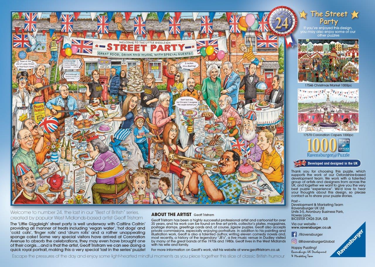 Best of British No.24 The Street Party, 1000pc