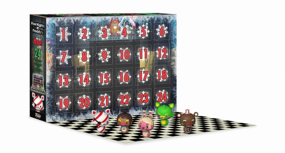 FNAF Blacklight Advent Calender