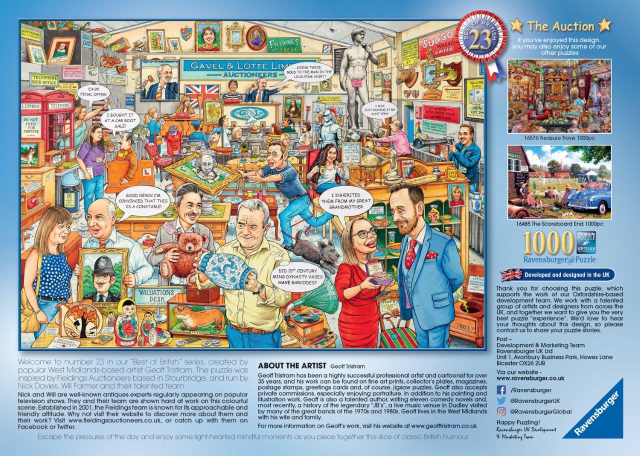 Best of British - The Auction, 1000pc