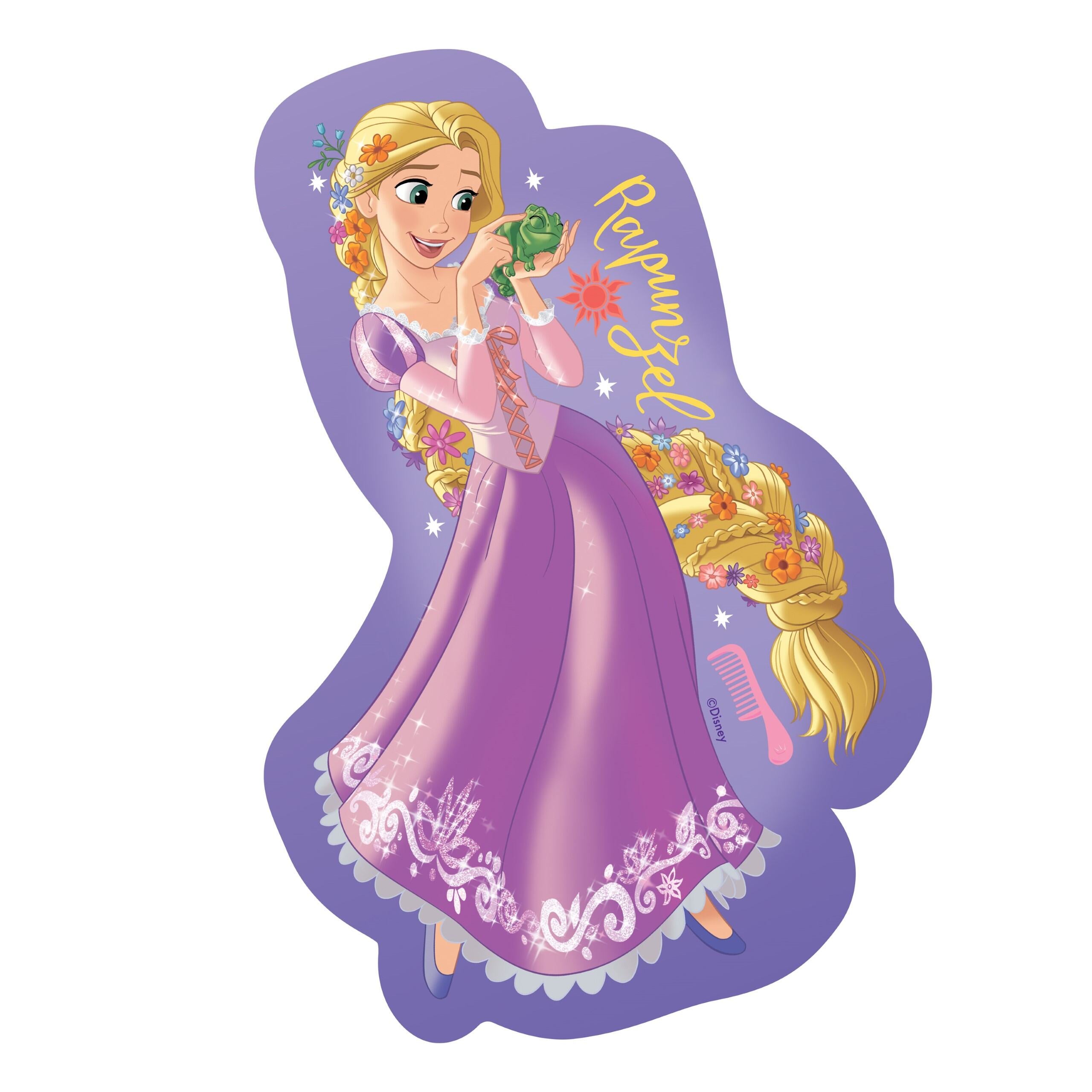 Princess, 4x Large Shaped Puzzles