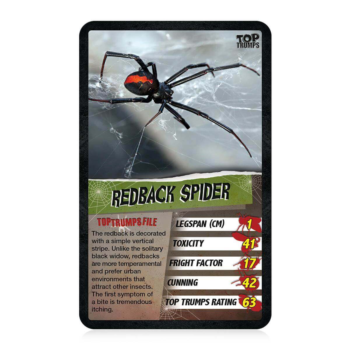 Top Trumps Spiders