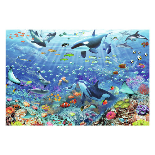 Colorful Underwater World 3000pc Puzzle