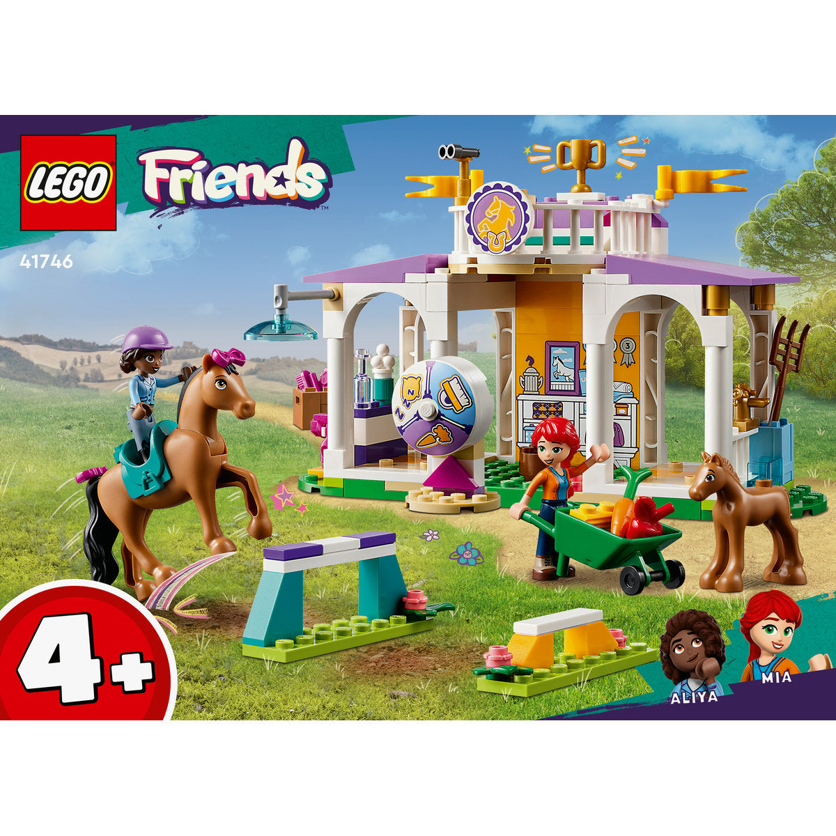 LEGO Friends Horse Training Set with Toy Pony 41746