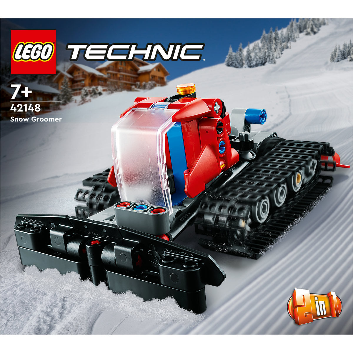 LEGO Technic Snow Groomer 2in1 Building Set 42148