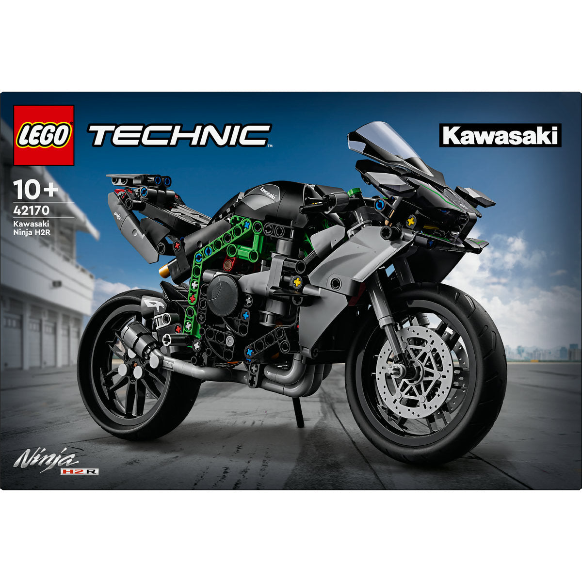 LEGO Technic Kawasaki Ninja H2R Motorcycle Toy 42170 - Moons Toystore