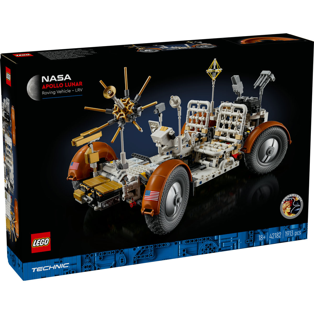 LEGO Technic NASA Apollo Lunar Roving Vehicle – LRV 42182 - Moons Toystore