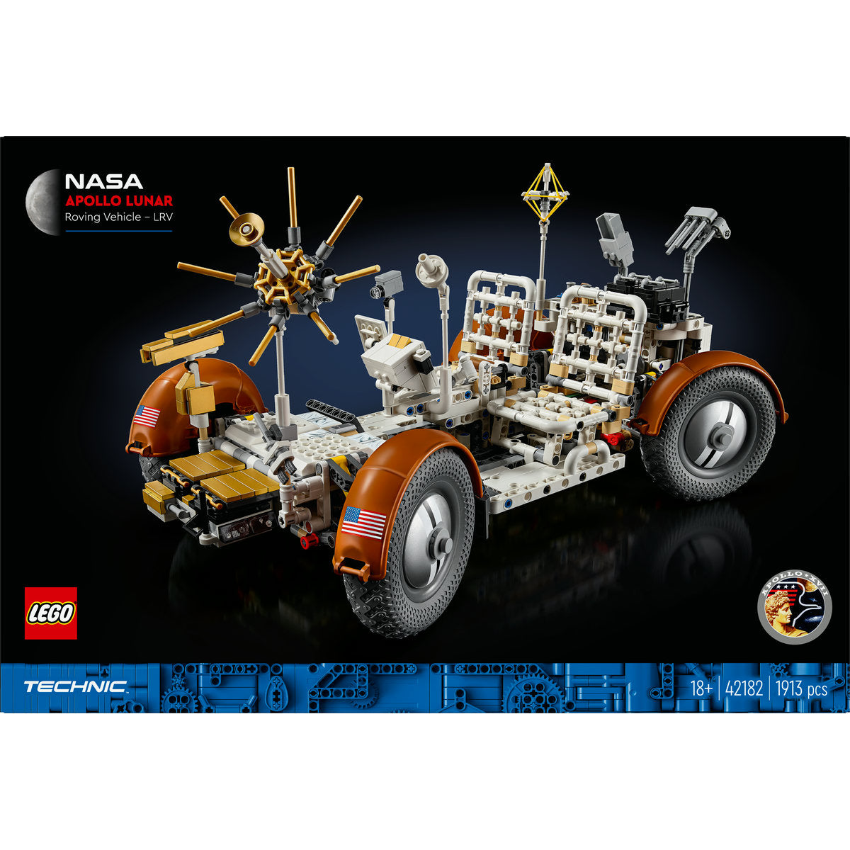 LEGO Technic NASA Apollo Lunar Roving Vehicle – LRV 42182 - Moons Toystore