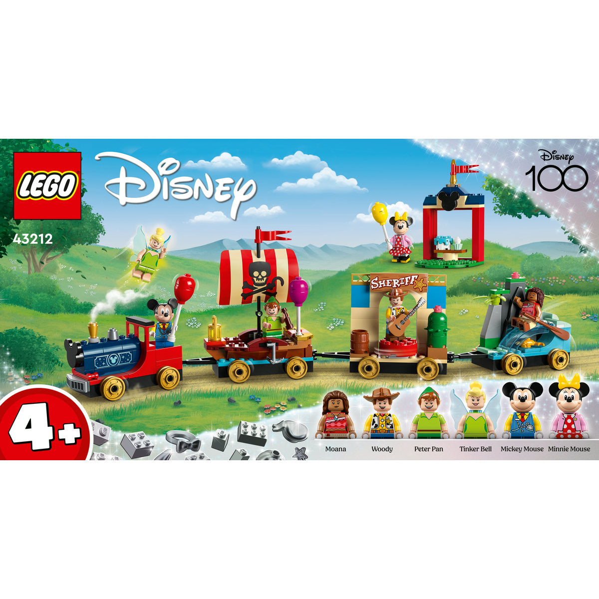 LEGO Disney: Disney Celebration Train 4+ Set 43212