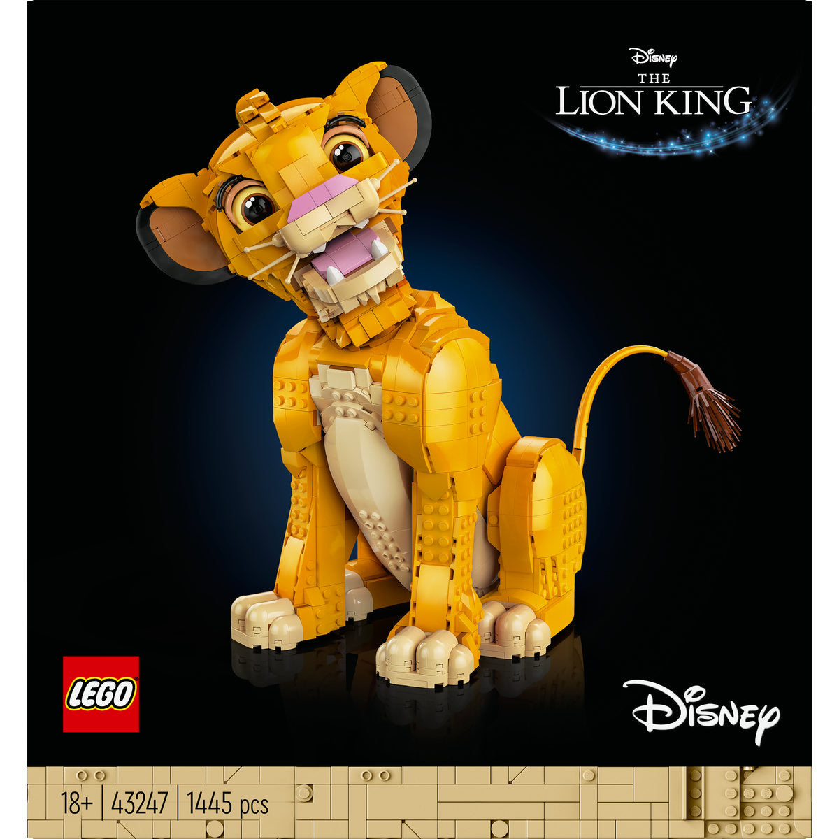 LEGO Disney Young Simba the Lion King Set 43247 - Moons Toystore